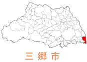 三郷市:地図